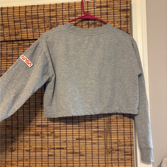 Gray NASA Cropped Sweatshirt Jennyfer Small - Picture 5 of 9
